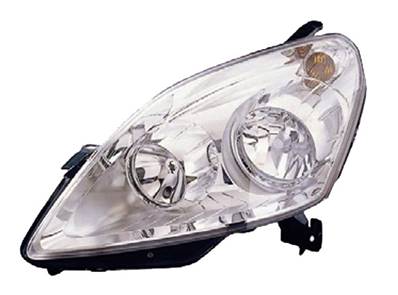 Phare optique h7+h1 gauche pour OPEL ZAFIRA de 2008 à 2011, Neuf
