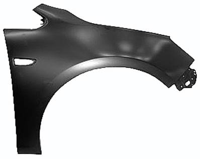 Aile avant droite avec trou modèle 5 porte pour OPEL ASTRA J de 2010 à 2012, Neuve