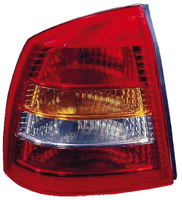 Feu arrière gauche rouge fumé modèle coupé/sport/cabriolet 3/01>3/04 pour OPEL ASTRA G de 1998 à 2004, Neuf