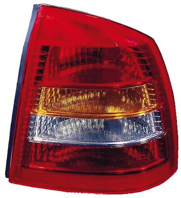 Feu arrière droit rouge fumé modèle coupé/sport/cabriolet 3/01>3/04 pour OPEL ASTRA G de 1998 à 2004, Neuf