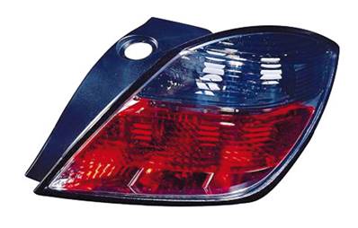 Feu arrière droit avec corps noir modèle 3 porte pour OPEL ASTRA H de 2007 à 2009, Neuf
