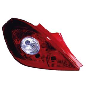 Feu arrière gauche rouge incolore modèle 3 porte pour OPEL CORSA D de 2006 à 2011, Neuf