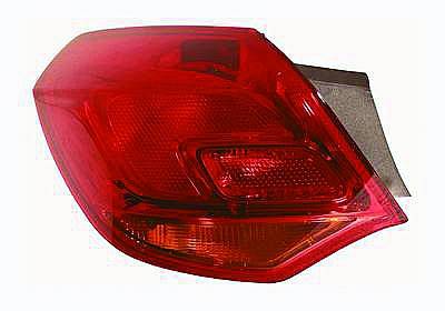 Feu arrière gauche extérieur rouge modèle 5 porte pour OPEL ASTRA J de 2010 à 2012, Neuf