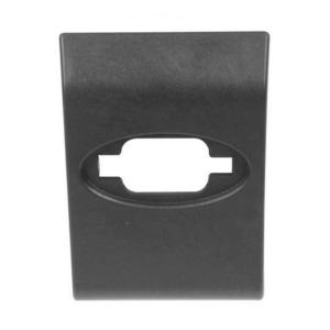 Moulure latéral noire gaufrée avec trou lumière arrêt porte arrière gauche pour RENAULT MASTER de 2014 à 2019, Neuve