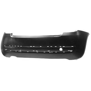 Pare-chocs arrière avec trou x moulure chromé à peindre modèle 7/07>8/12 pour FIAT 500 de 2007 à 2015, Neuf