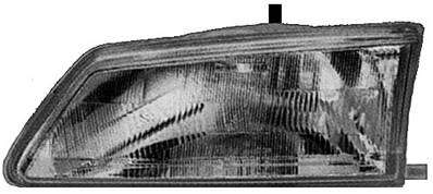 Phare optique h4 gauche manuel pour PEUGEOT 106 de 1991 à 1996, Neuf