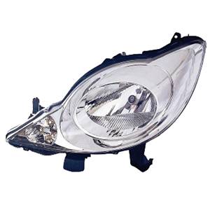 Phare optique h4 gauche pour PEUGEOT 107 de 2005 à 2012, Neuf