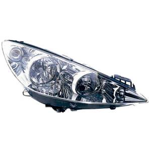 Phare optique h7+h1 droit pour PEUGEOT 308 de 2007 à 2011, Neuf