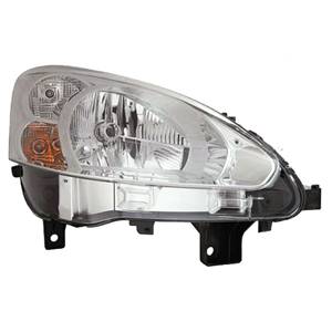 Phare optique h4 droit pour PEUGEOT PARTNER RY de 2012 à 2015, Neuf