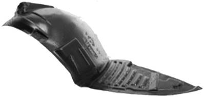 Pare boue avant droit partie avant pour PEUGEOT 407 de 2004 à 2011, Neuf