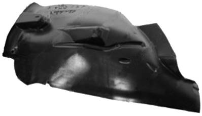 Pare boue avant droit partie arrière pour PEUGEOT 407 de 2004 à 2011, Neuf