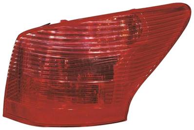 Feu arrière modèle break droit 5/04>6/08 pour PEUGEOT 407 de 2004 à 2011, Neuf