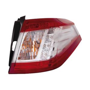 Feu arrière droit extérieur rouge incolore à led modèle break pour PEUGEOT 508 de 2011 à 2014, Neuf