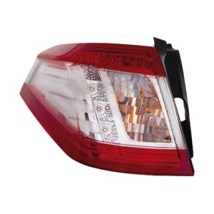 Feu arrière gauche extérieur rouge incolore à led modèle break pour PEUGEOT 508 de 2011 à 2014, Neuf