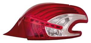 Feu arrière à led droit modèle 3/5 porte pour PEUGEOT 208 de 2012 à 2015, Neuf