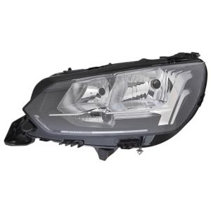 Phare optique gauche h18+h9+py21w predisposition POUR LÀ RÈGLEMENT ÉLECTRIQUE pour PEUGEOT 208 depuis 2019, Neuf