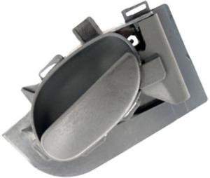 Poignée interne avant/arrière droit gris pour PEUGEOT 206 de 1998 à 2009,