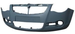 Pare-chocs avant avec trou antibrouillard à peindre pour OPEL AGILA depuis 2008, Neuf