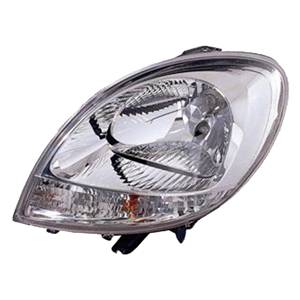 Phare optique h4 gauche avec indicateur direction incolore pour NISSAN KUBISTAR de 2003 à 2008, Neuf