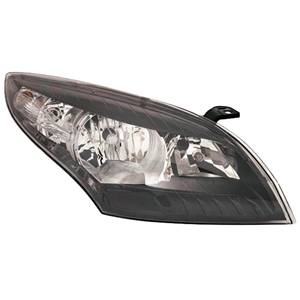 Phare optique h7+h7 droit avec corps noir électrique pour RENAULT MEGANE III de 2008 à 2012, Neuf