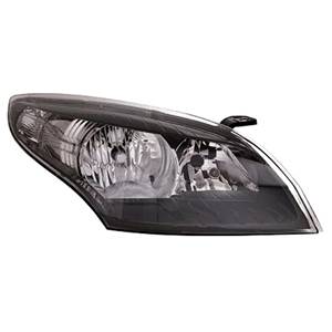 Phare optique h7+h7 droit avec corps noir pour RENAULT MEGANE III RY de 2012 à 2014, Neuf