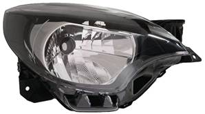 Phare optique h4 droit avec corps noir pour RENAULT TWINGO II RY de 2012 à 2014, Neuf