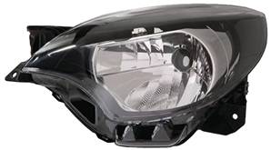 Phare optique h4 gauche avec corps noir pour RENAULT TWINGO II RY de 2012 à 2014, Neuf