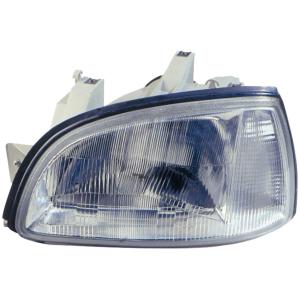 Phare optique h4 gauche électrique modèle 4/96>2/98 pour RENAULT CLIO de 1990 à 1998, Neuf