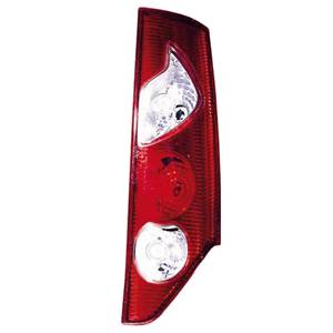 Feu arrière incolore-rouge droit modèle avec hayon unique pour RENAULT KANGOO de 2008 à 2012, Neuf