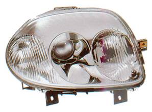 Phare optique gauche hb3+h7 pour RENAULT CLIO II de 1998 à 2001, Neuf