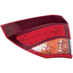 Feu arrière gauche extérieur rouge incolore à led modèle berline 11/10> pour RENAULT LAGUNA III de 2007 à 2010, Neuf