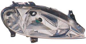 Phare optique h4 droit pour RENAULT MEGANE de 1999 à 2002, Neuf