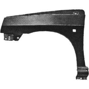 Aile avant gauche avec trou pour RENAULT CLIO de 1990 à 1998, Neuve