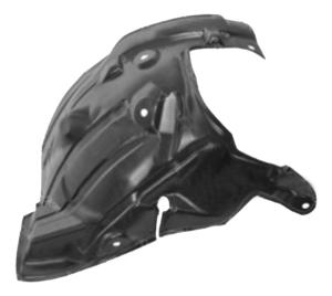 Pare boue gauche avant partie arrière pour RENAULT CLIO IV de 2012 à 2016, Neuf