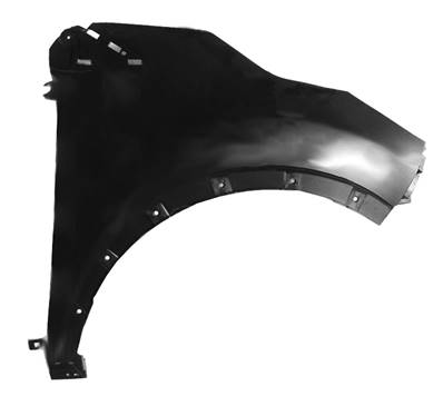 Aile avant droite en plastique pour RENAULT CAPTUR de 2013 à 2017, Neuve