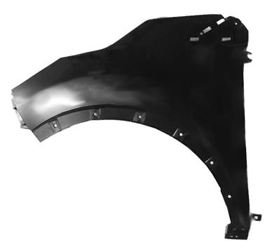 Aile avant gauche en plastique pour RENAULT CAPTUR de 2013 à 2017, Neuve