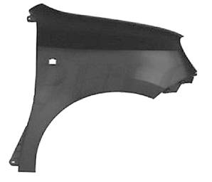 Aile avant droite avec trou en plastique noir a peindre pour RENAULT TWINGO de 2014 à 2019, Neuve