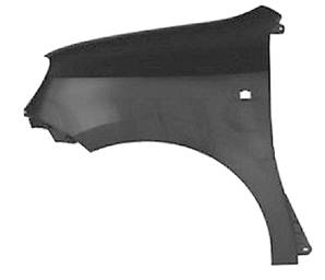 Aile avant gauche avec trou en plastique noir a peindre pour RENAULT TWINGO de 2014 à 2019, Neuve