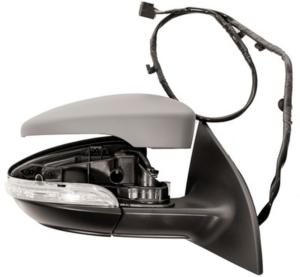 Rétroviseur droit électrique degivrant avec indicateur direction modèle 6 épingle à peindre pour VOLKSWAGEN SCIROCCO de 2008 à 2014, Neuf