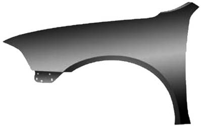 Aile avant gauche pour SKODA OCTAVIA de 2004 à 2009, Neuve