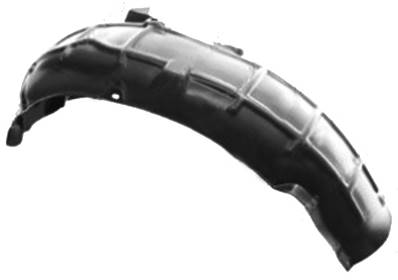 Pare boue avant droit partie arrière pour SKODA OCTAVIA de 2004 à 2009, Neuf