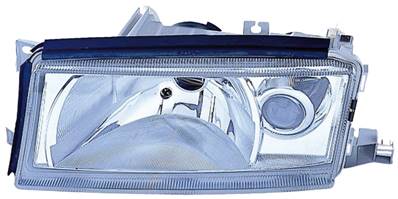 Phare optique h4+h3 gauche électrique avec trou antibrouillard modèle 3/99>8/00 pour SKODA OCTAVIA de 1997 à 2000, Neuf
