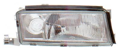 Phare optique h4 droit manuel et electrique sans feux antibrouillard pour SKODA OCTAVIA de 1997 à 2000, Neuf