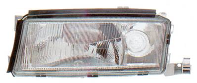 Phare optique h4 gauche manuel et electrique sans feux antibrouillard pour SKODA OCTAVIA de 1997 à 2000, Neuf