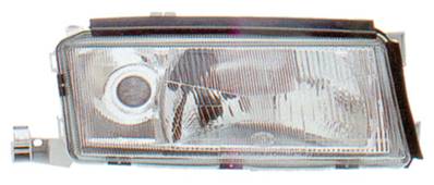 Phare optique h4+h3 droit manuel et electrique avec feux antibrouillard pour SKODA OCTAVIA de 1997 à 2000, Neuf