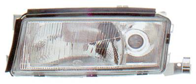 Phare optique h4+h3 gauche manuel et electrique avec feux antibrouillard pour SKODA OCTAVIA de 1997 à 2000, Neuf