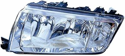 Phare optique gauche h7+h3 pour SKODA FABIA de 2000 à 2004, Neuf