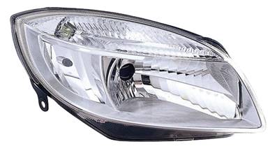 Phare optique h4 droit pour SKODA FABIA de 2007 à 2010, Neuf