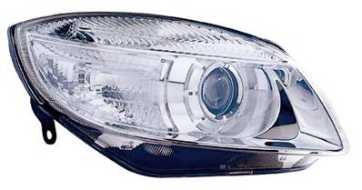 Phare optique droit h7 avec feu lenticulaire pour SKODA FABIA de 2007 à 2010, Neuf