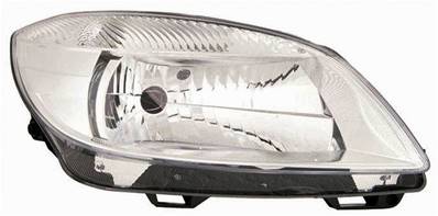Phare optique h4 droit pour SKODA FABIA RY de 2010 à 2014, Neuf